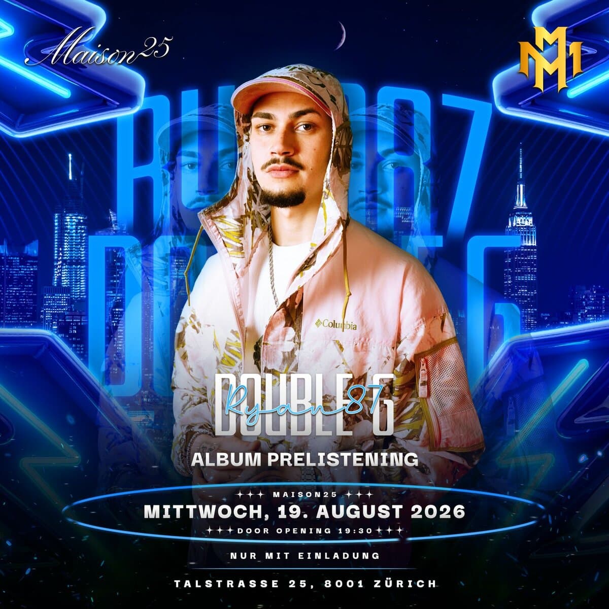 Ryan87, Double G Album Prelistening im Maison25